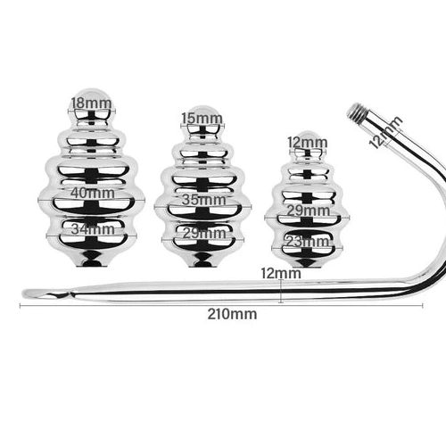 Ribbed Screw-in Set GreatBenefit Hook Anal 8826 1006